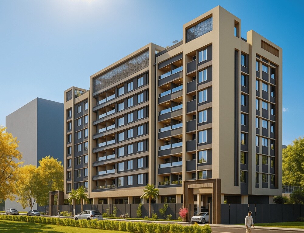 Riswadkar Element 77 Apartment Exteriors