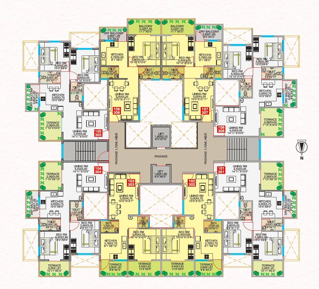 River Edge Selenia Floor Plans
