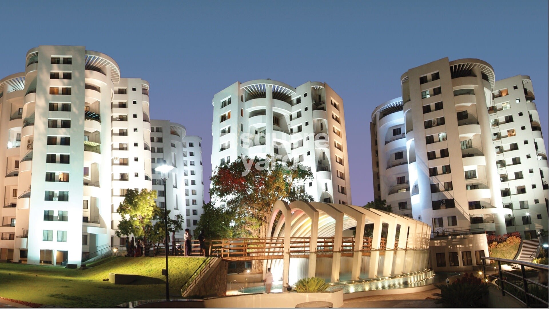 Rohan 10 Kasturkunj Tower View