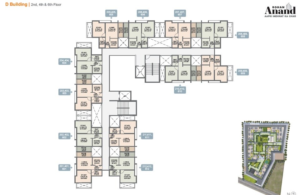 Rohan Anand Phase 2 Floor Plans
