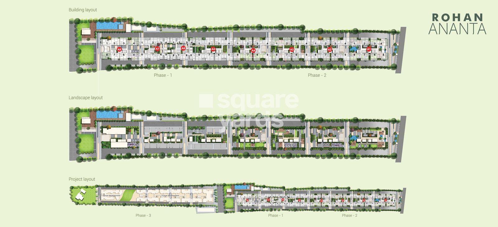 Rohan Ananta Phase 1 Master Plan Image