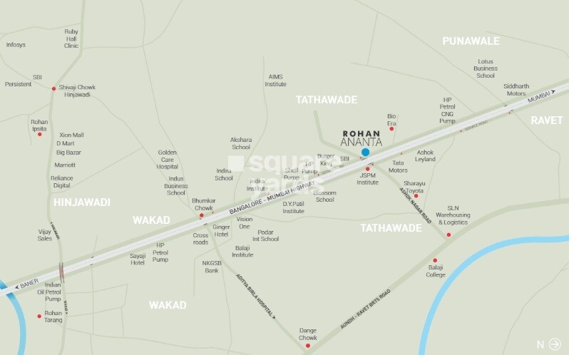 Rohan Ananta Phase 1 Location Image