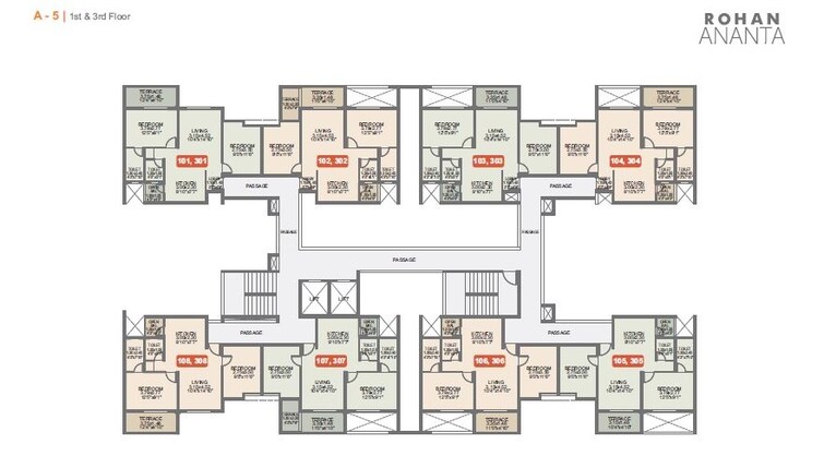 Rohan Ananta Floor Plans
