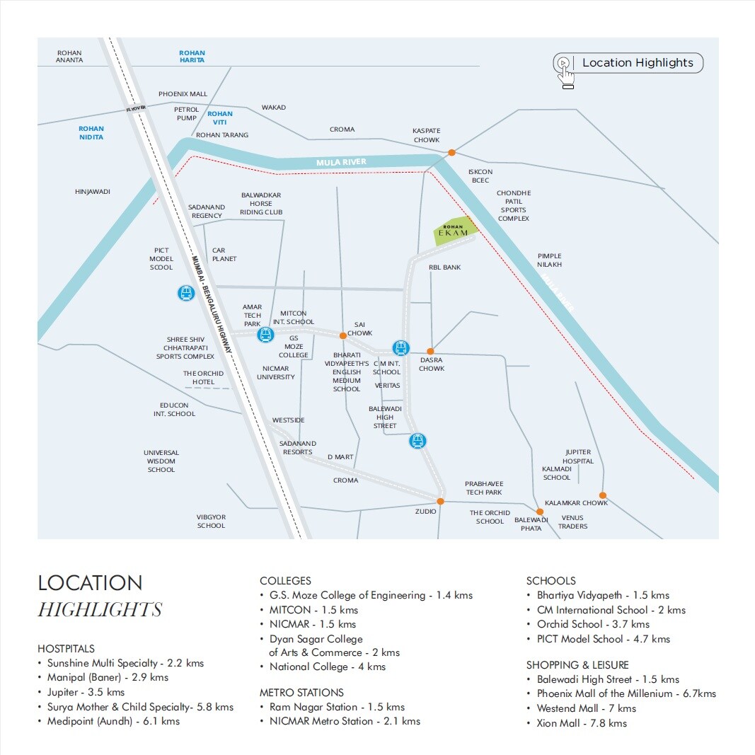 Rohan Ekam Location Image