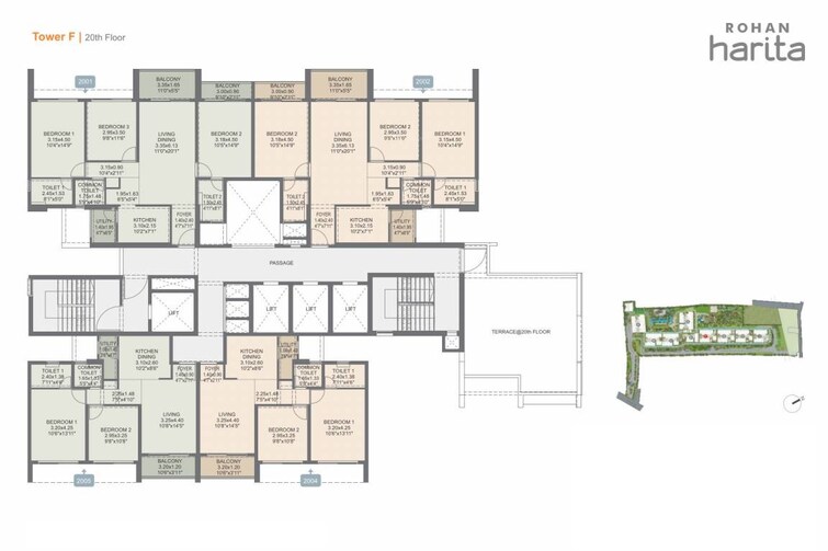 Rohan Harita Floor Plans 2