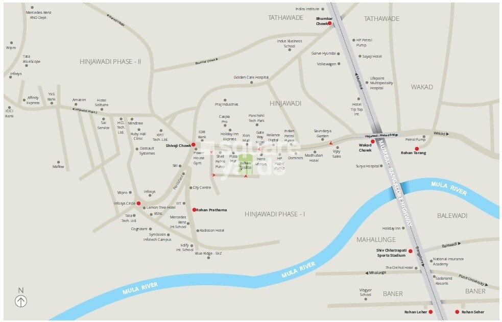 Rohan Ipsita Location Image