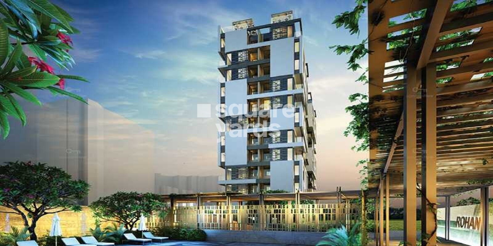 Rohan Leher 2 Wing B C DE residential project in Baner