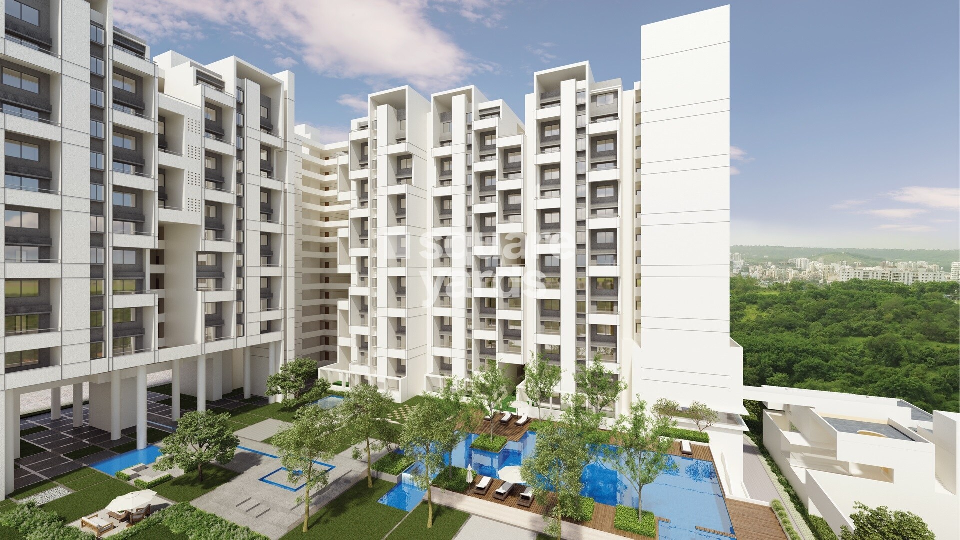 Rohan Madhuban Phase 2 Tower View