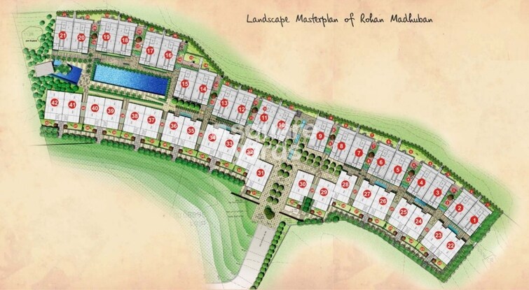 Rohan Madhuban Master Plan Image