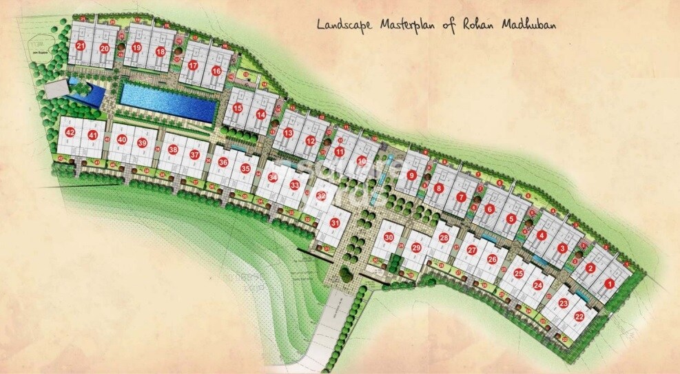Rohan Madhuban Master Plan Image