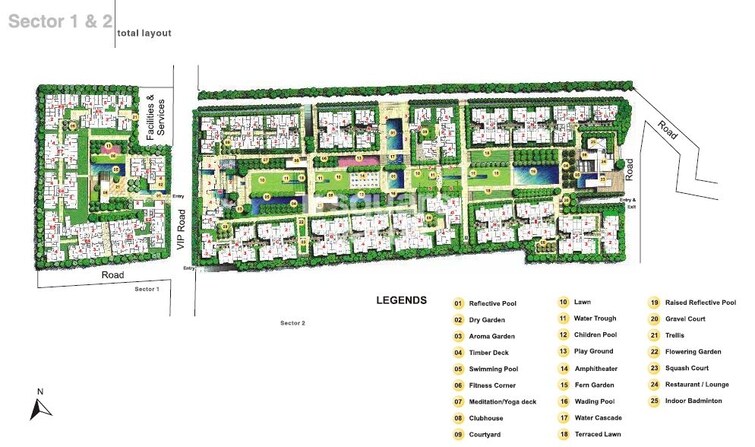 Rohan Mithila Master Plan Image