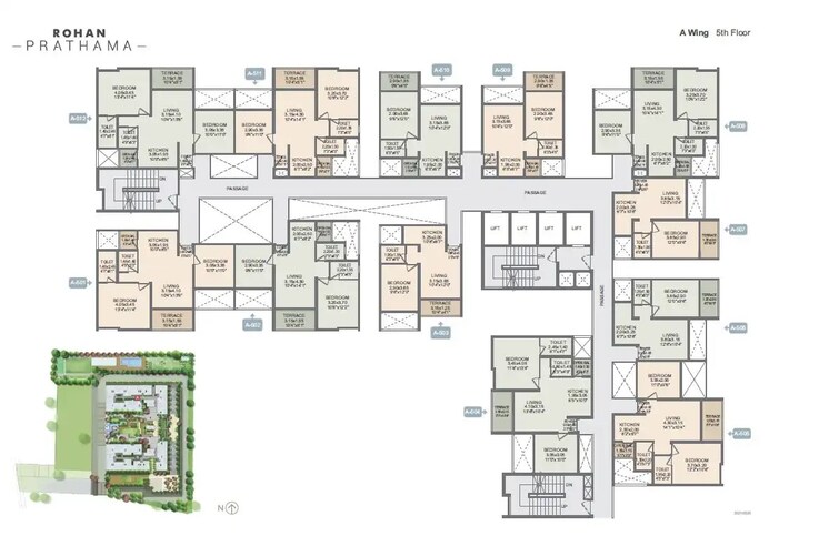 Rohan Prathama Floor Plans