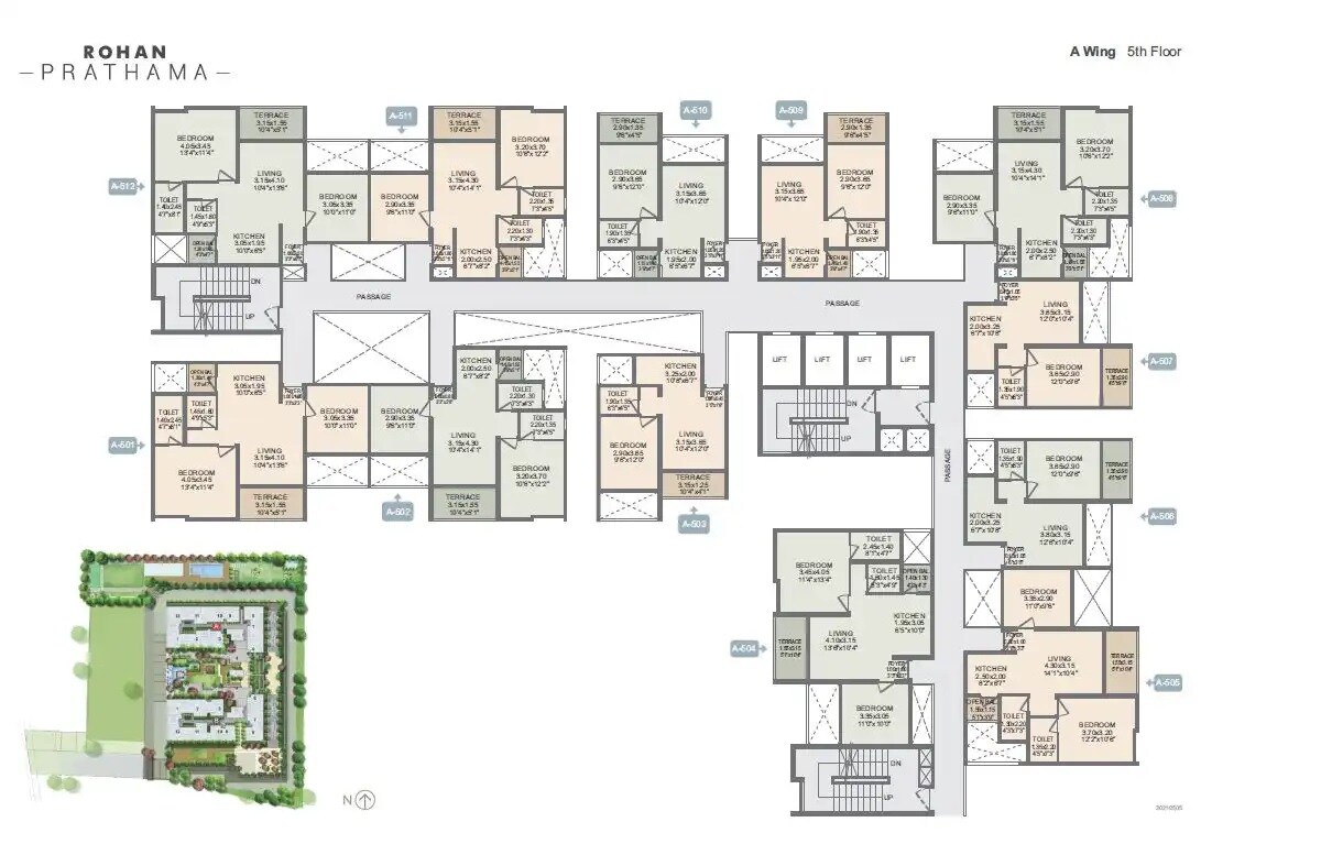 Rohan Prathama Floor Plans
