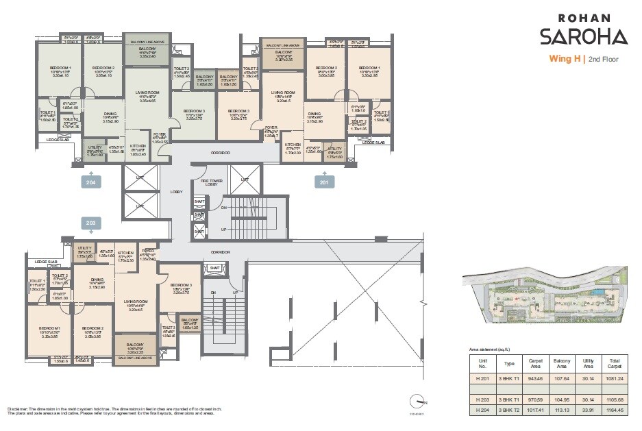 Rohan Saroha Floor Plans 2