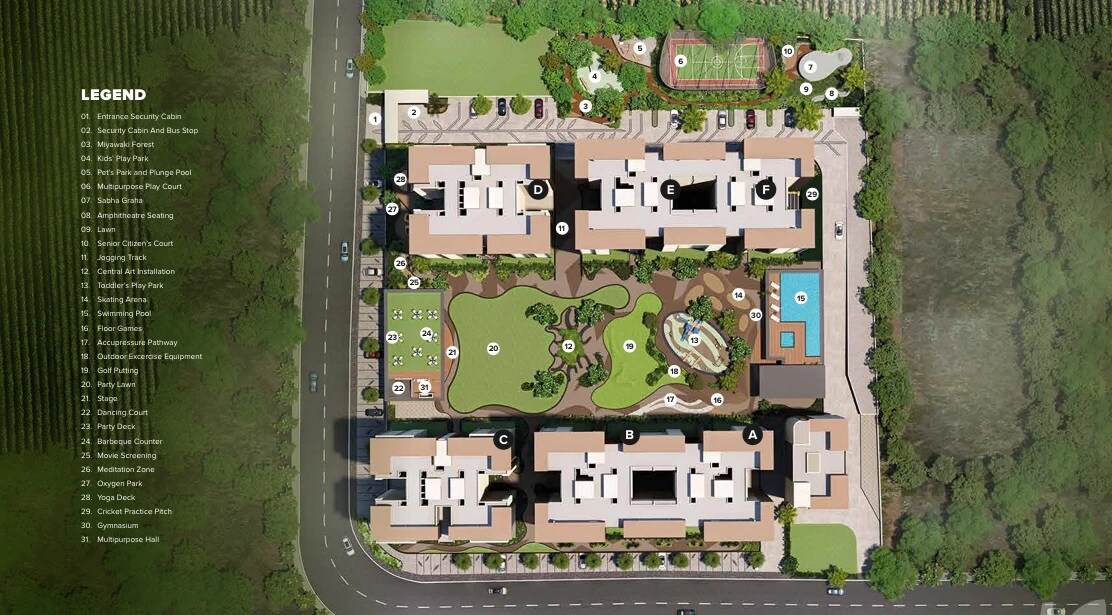 Rohit 108 Astera Master Plan Image