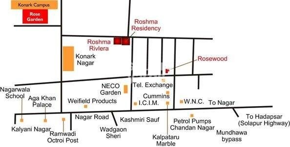 Rose Garden Location Image