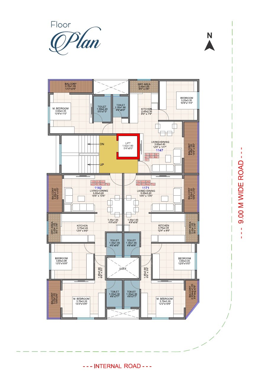 Royal 21 Baner Hills Floor Plans