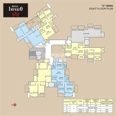 Royal Imperio Floor Plans 1