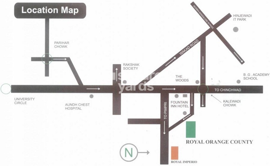 Royal Orange County Location Image