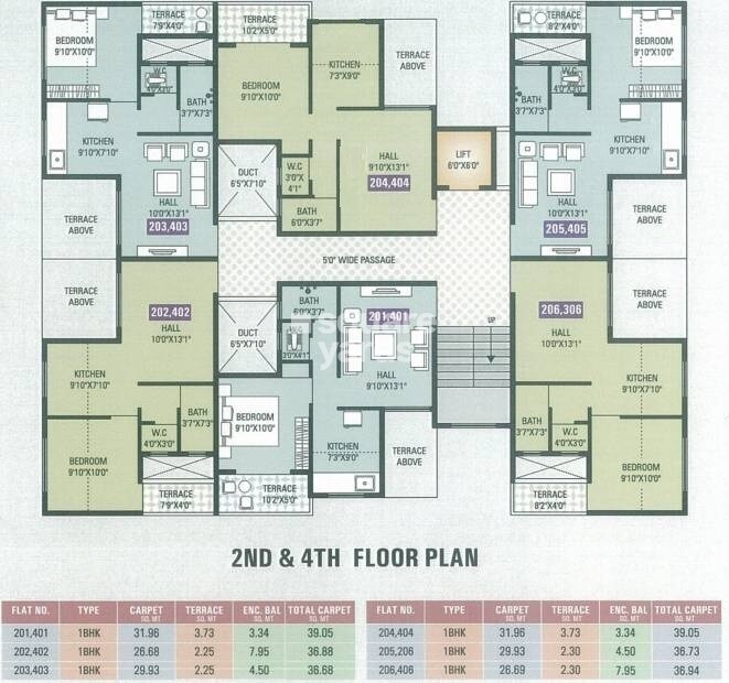 Royal Shiv Vihar Floor Plans