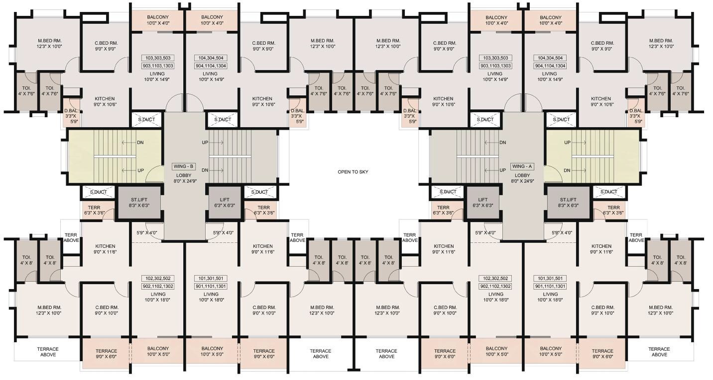 Royal Sublime Floor Plans 1