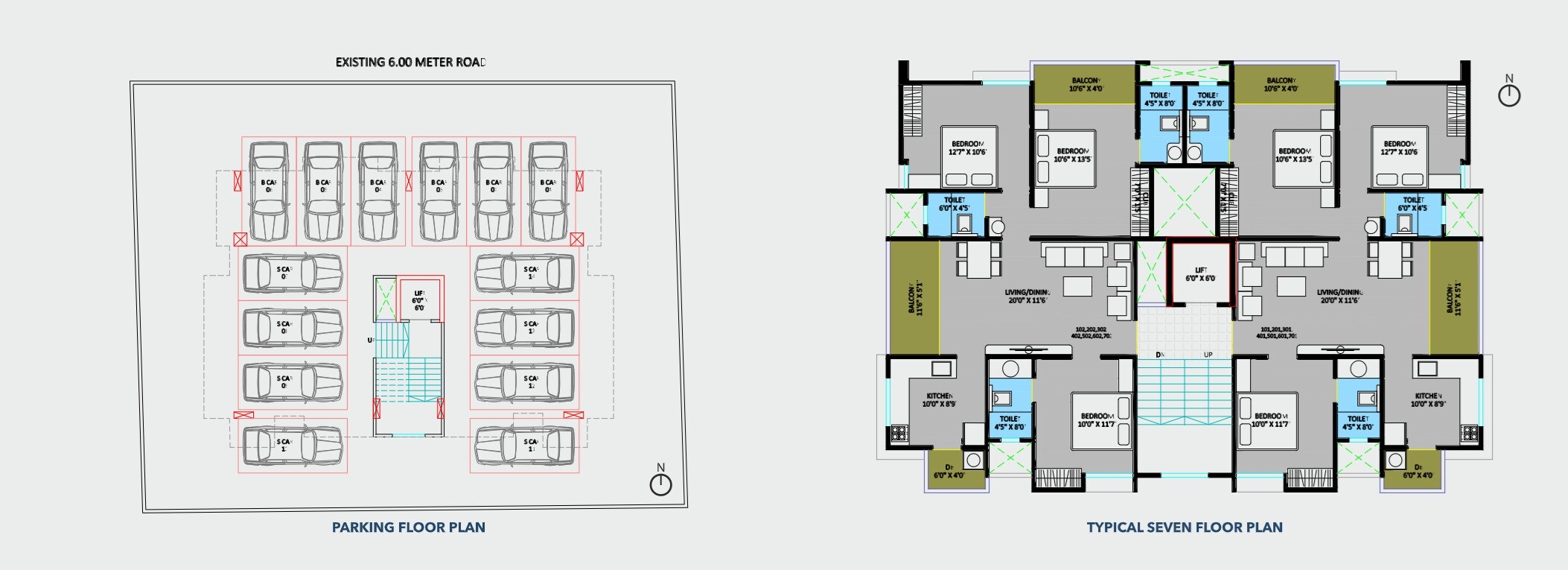 Royal Vrundavan Floor Plans