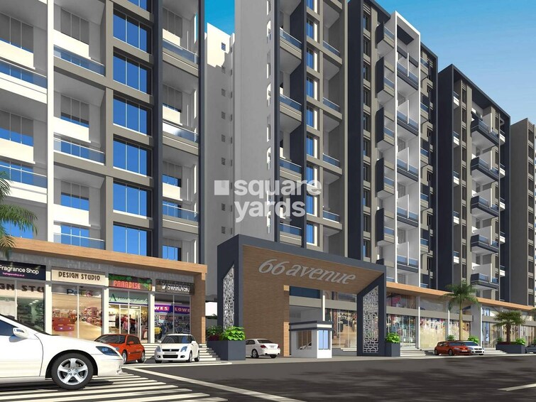 RR Lunkad 66 Avenue Entrance View