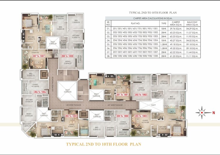 RS Kalpvruksh Floor Plans