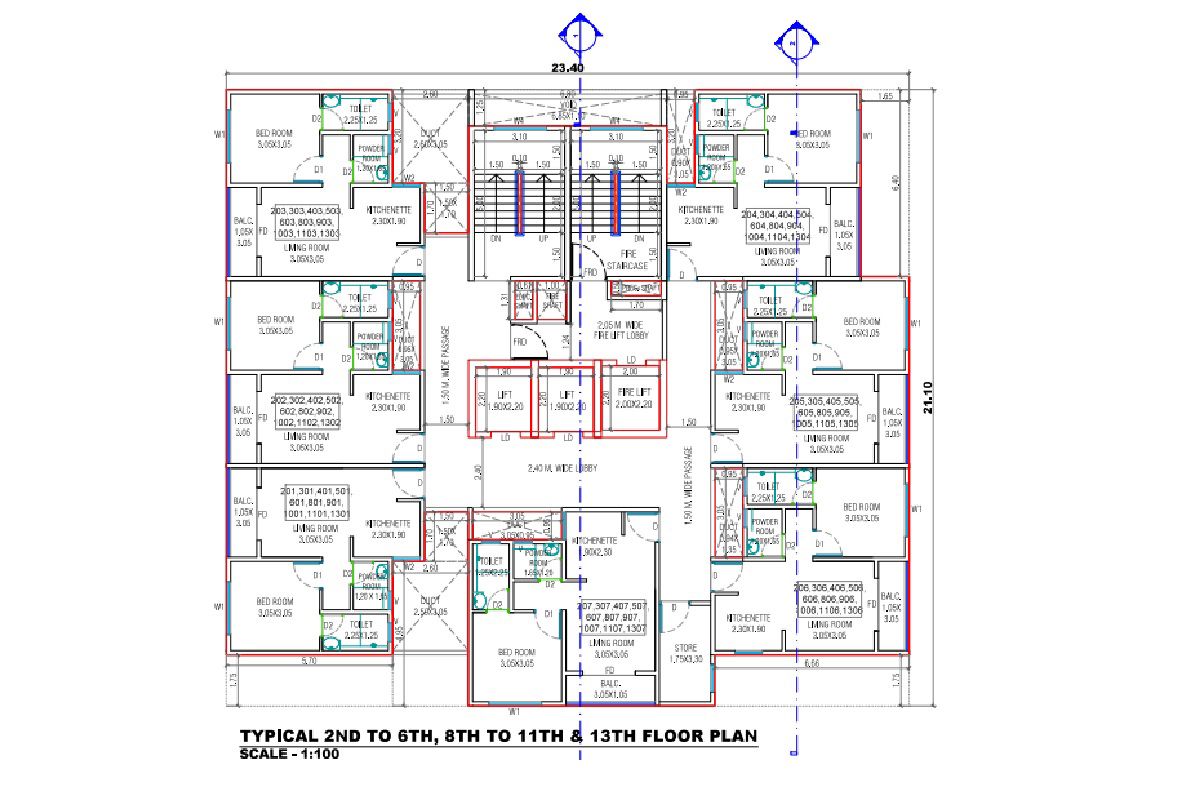 RTC Emerald Suites Floor Plans