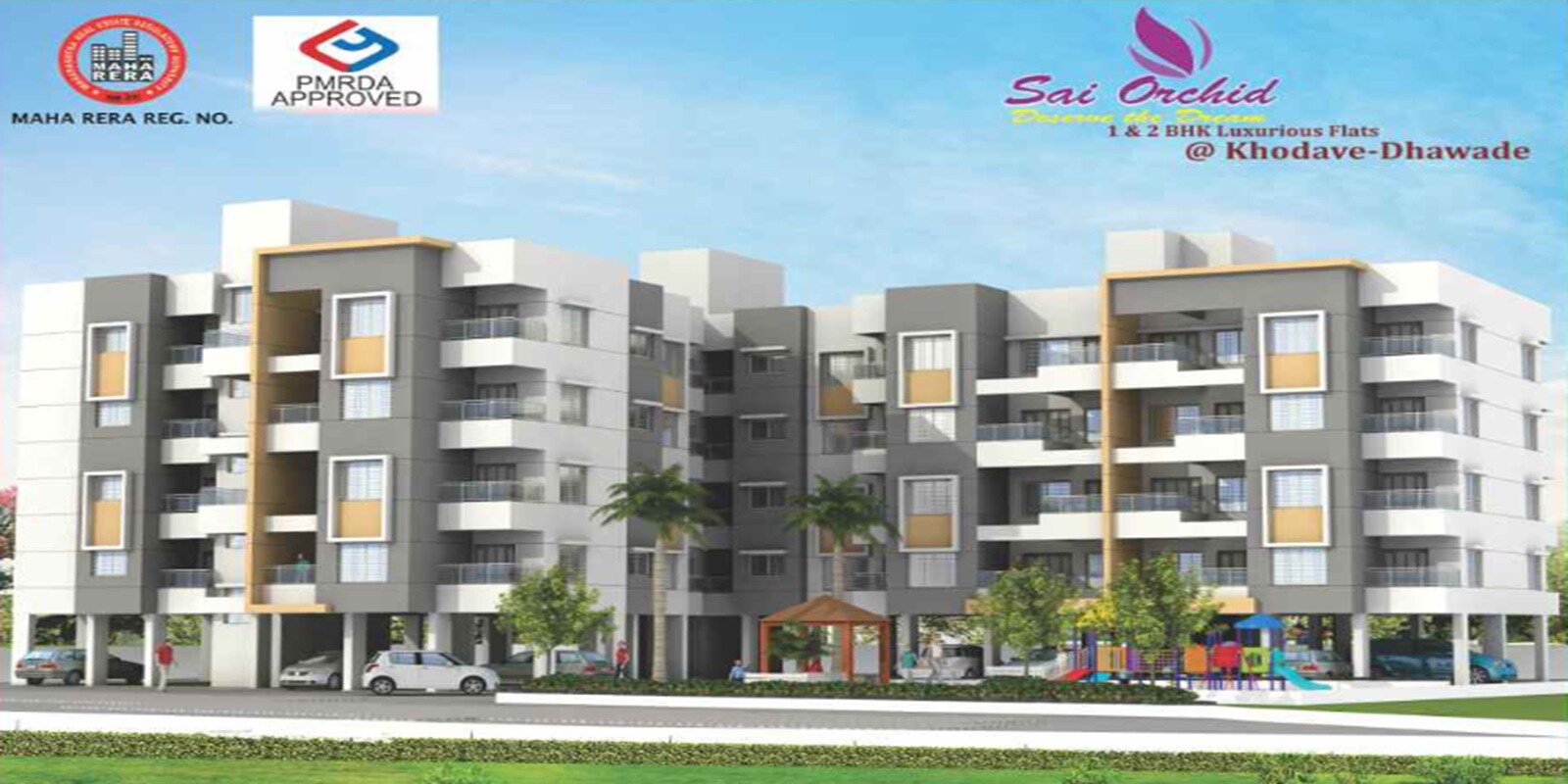 Rudra Sai Orchid residential project in Kondhawe Dhawade