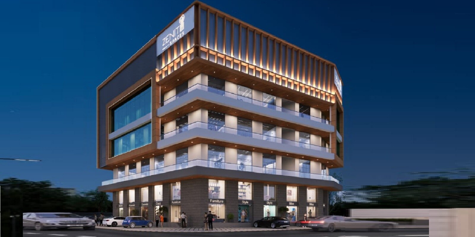 Rudra Zenith Spaces, Bhosari, Pune