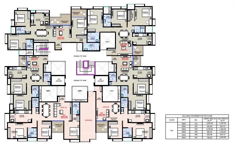 Ruhi Mangalam Niyoshi Floor Plans