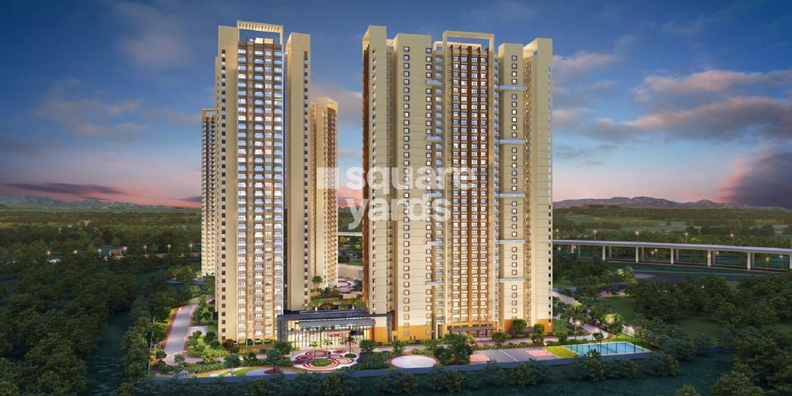 Runwal The Central Park residential project in Chinchwad