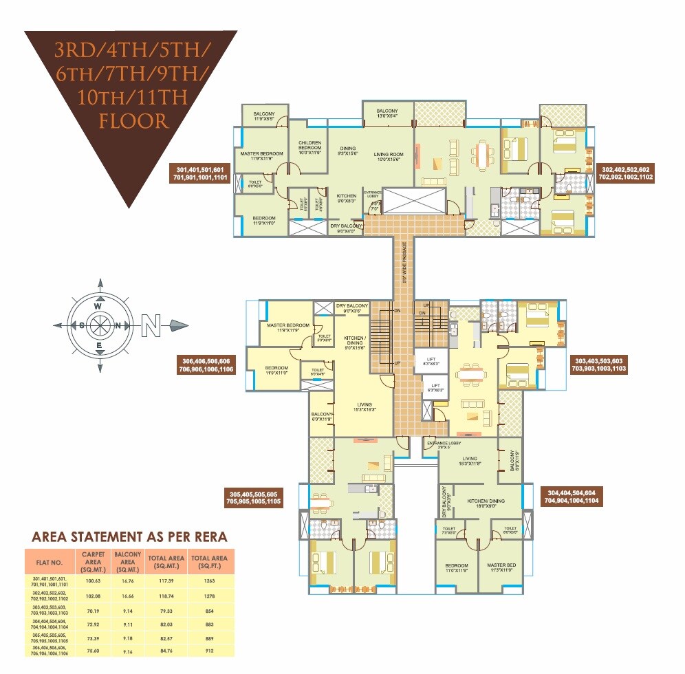 S And S Windsor Tower Floor Plans