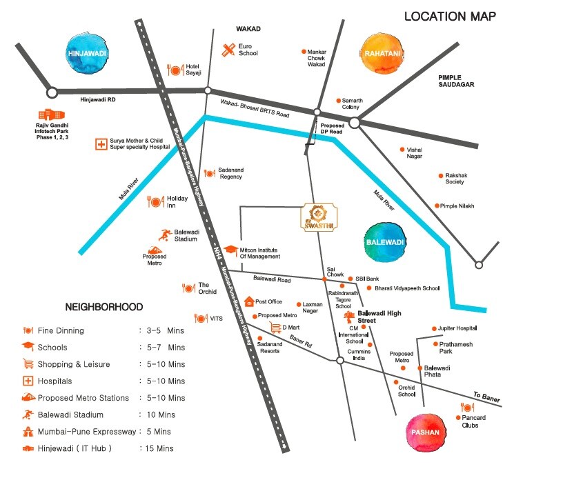 S R Swasthi Location Image