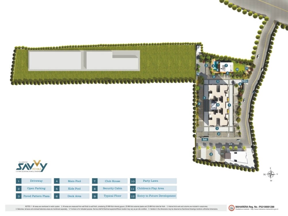 Saarrthi Savvy Homes Master Plan 1