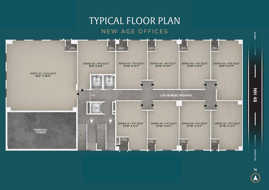 Sagar Aurix Floor Plans