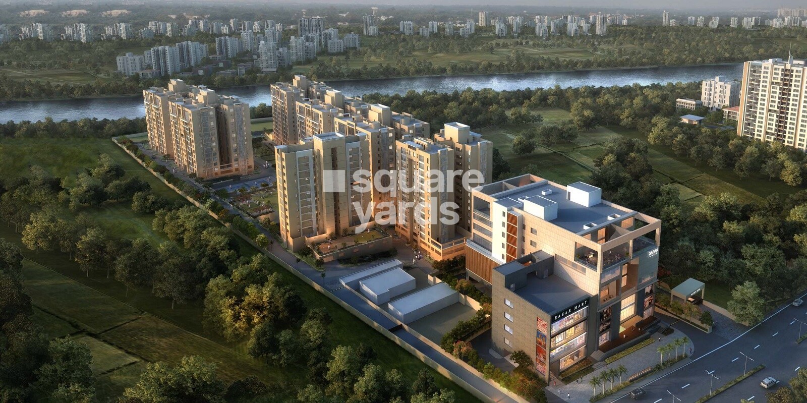 Sagar Waters Edge Tower View 1