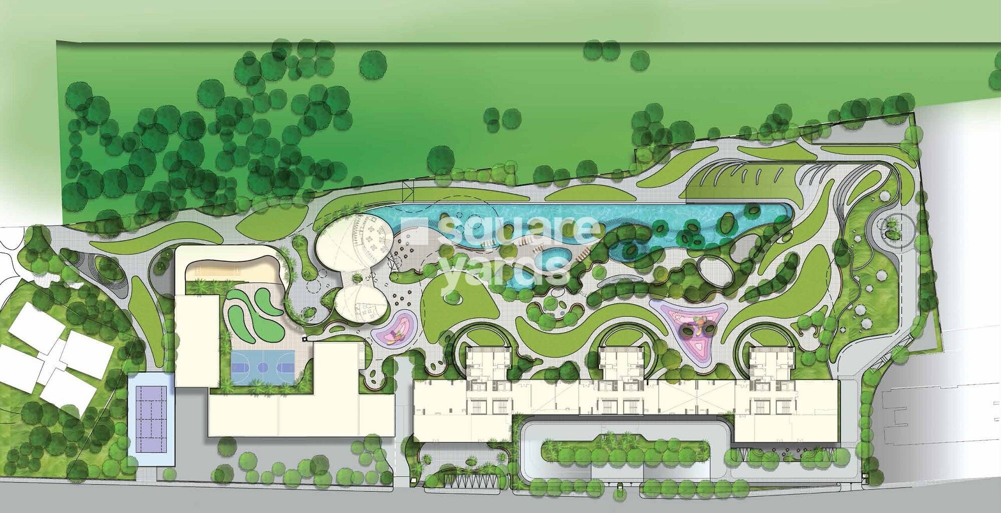 Sagitarius Bluegrass Residences Master Plan Image