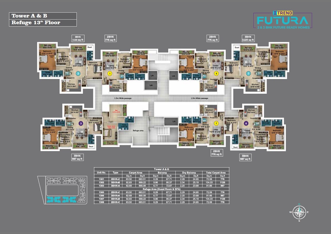 Saheel Itrend Baner NX Floor Plans 3