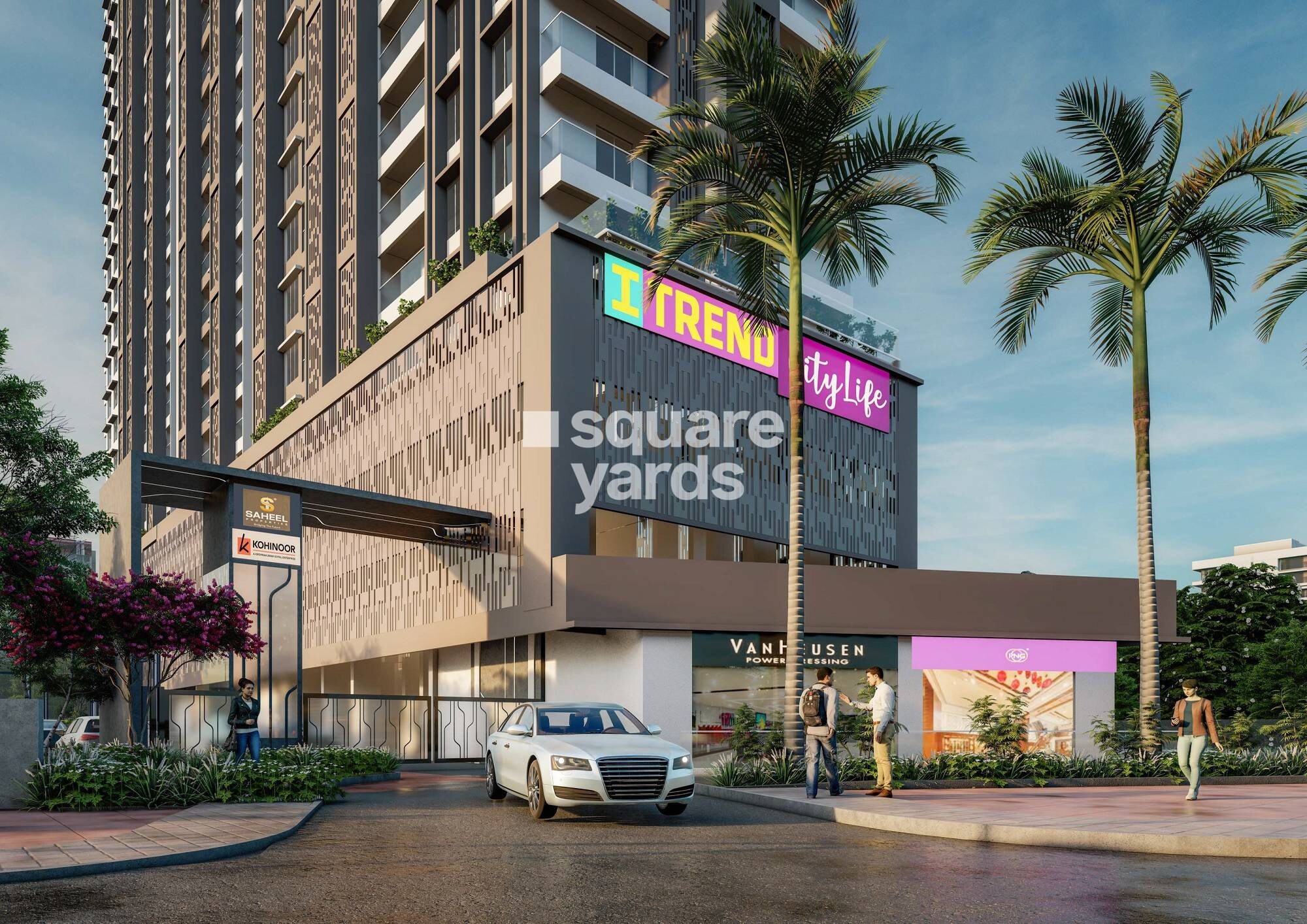 Saheel Itrend City Life Entrance View