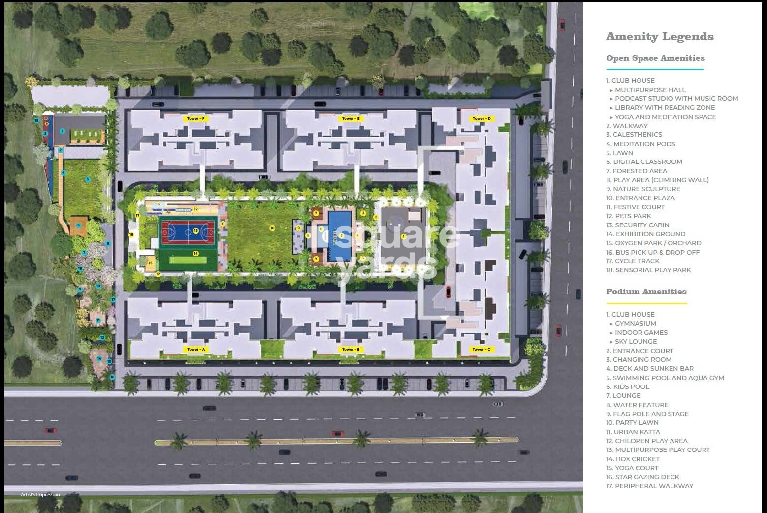 Saheel Itrend Futura Master Plan Image