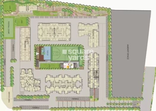 Saheel-Itrend-Homes-Phase-3_a collage of photos of a building
