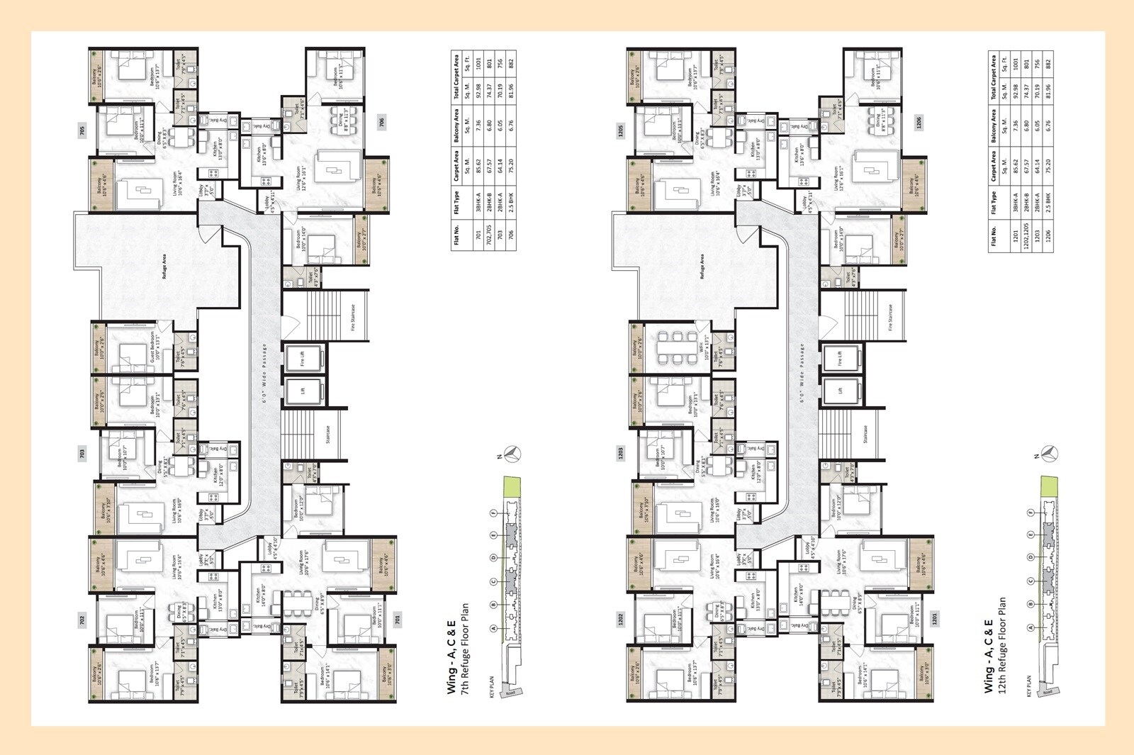 Saheel Itrend Vesta Floor Plans 2