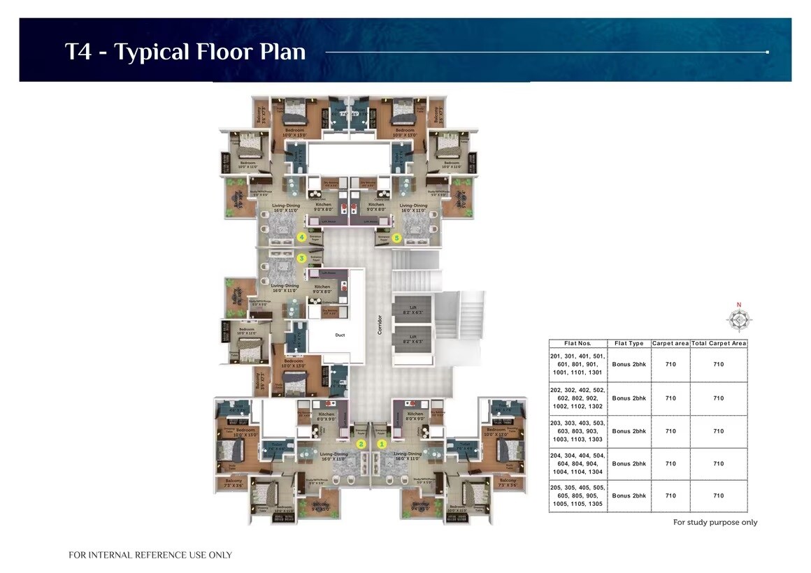 Saheel Itrend Waterfront Floor Plans