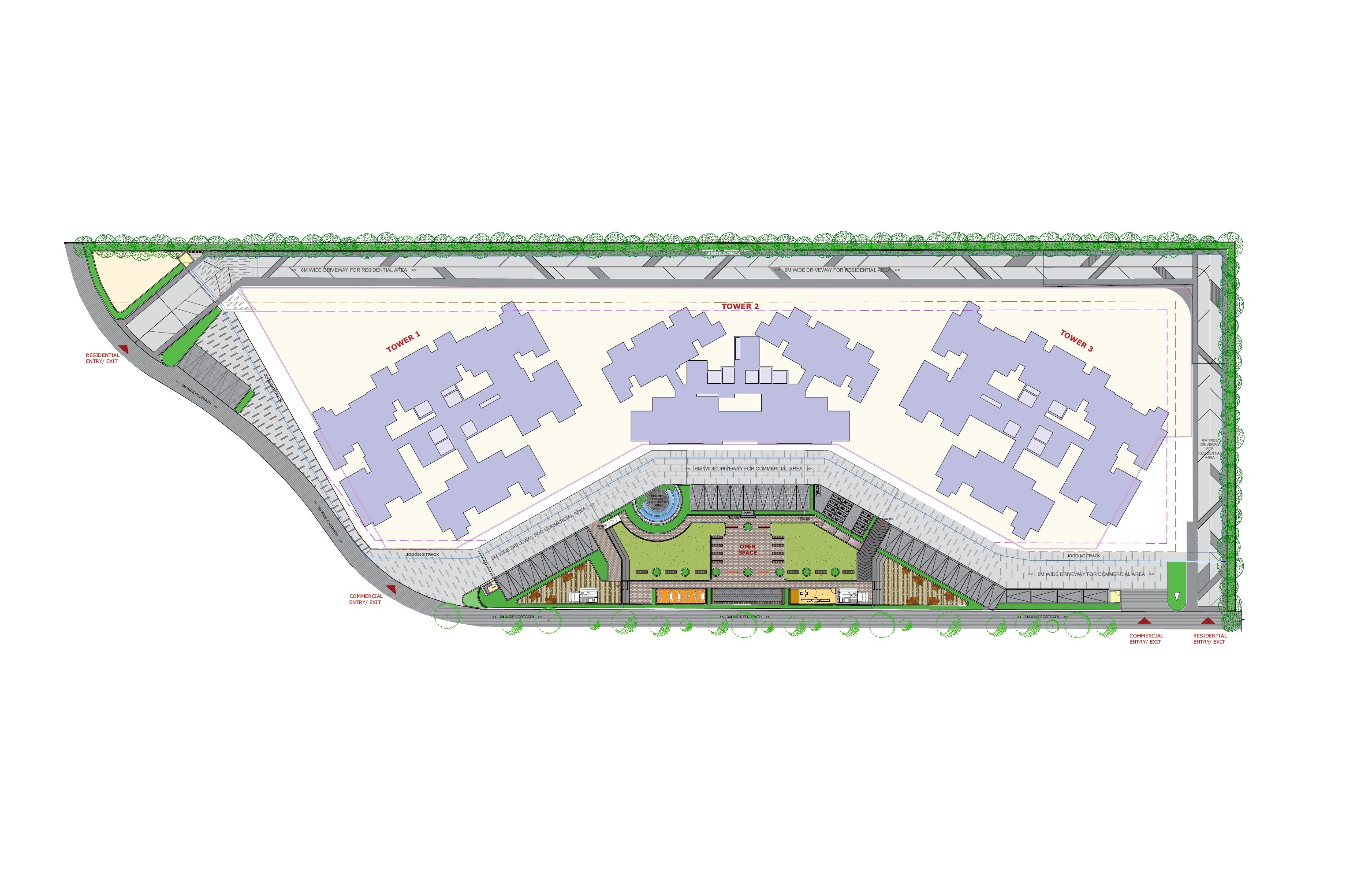 Saheel Landmarc Master Plan 1