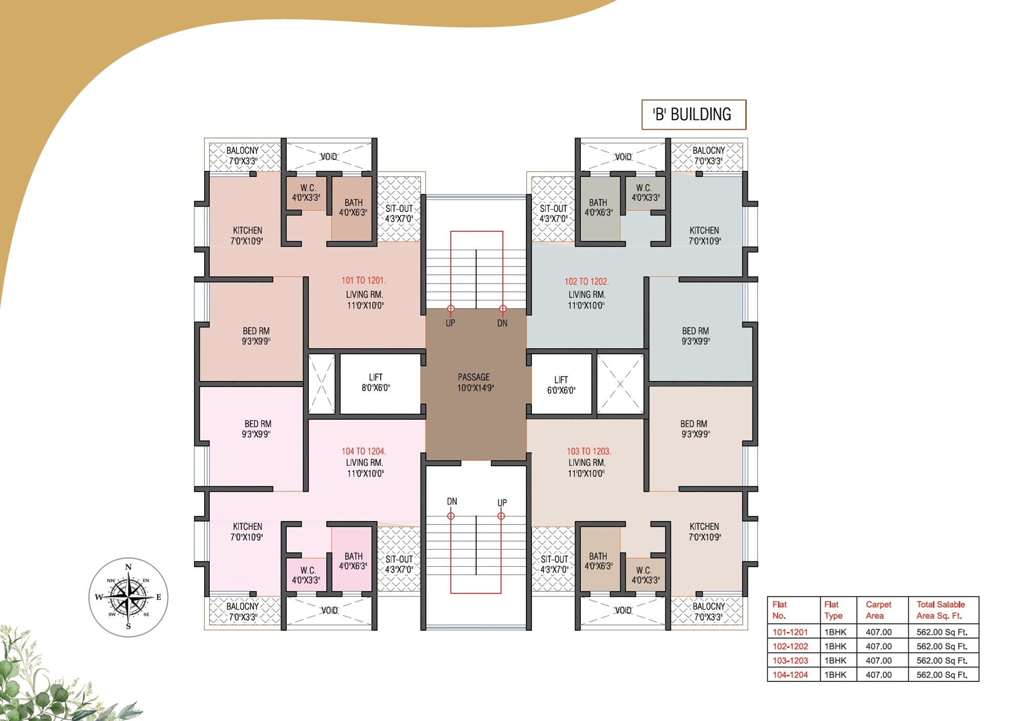 Sahil Vatika Floor Plans 1