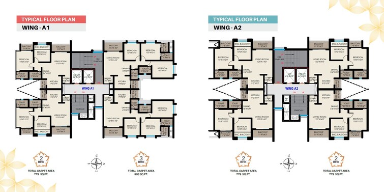 Sahyadri Plumeria Floor Plans