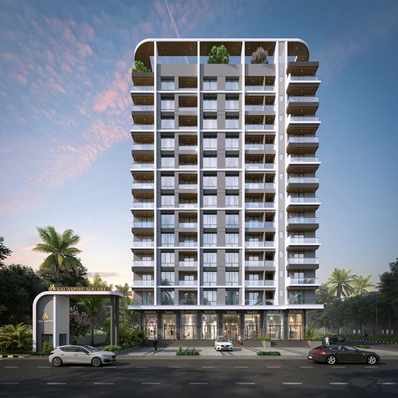 Sai Aspire Square Apartment Exteriors