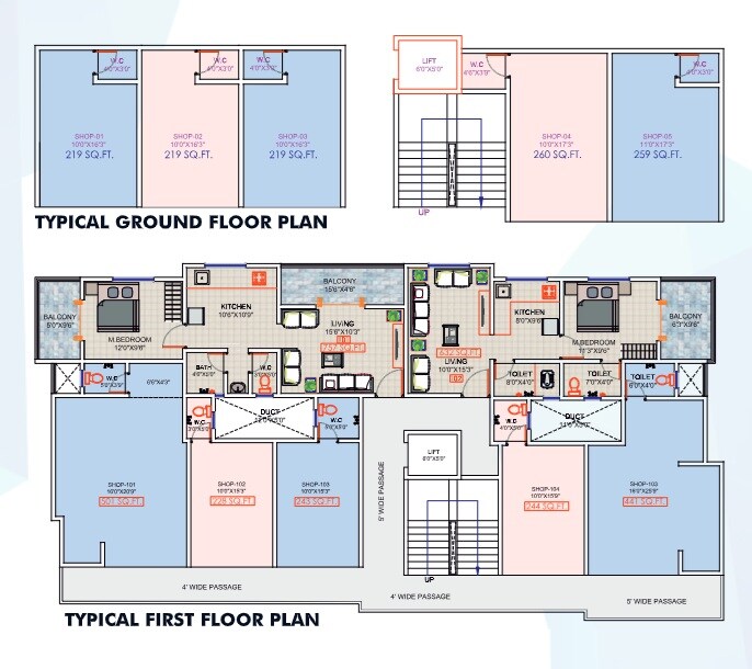 Sai Crystal Space Floor Plans